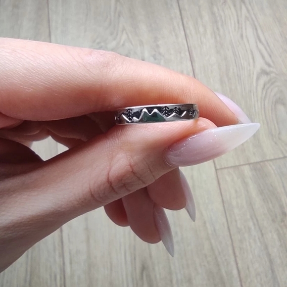 💎✨ 925 Mountain Forest Ring - Picture 10 of 12